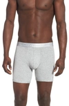 Calvin Klein Ultrasoft Stretch Modal Boxer Briefs In Grey Heather