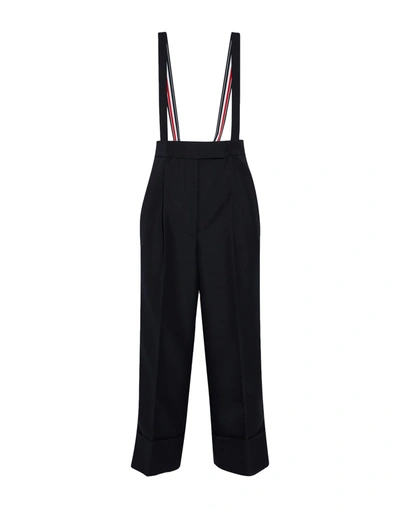 Thom Browne Cropped Pants & Culottes In Black