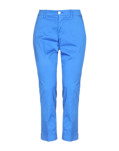 Re-hash Casual Pants In Bright Blue