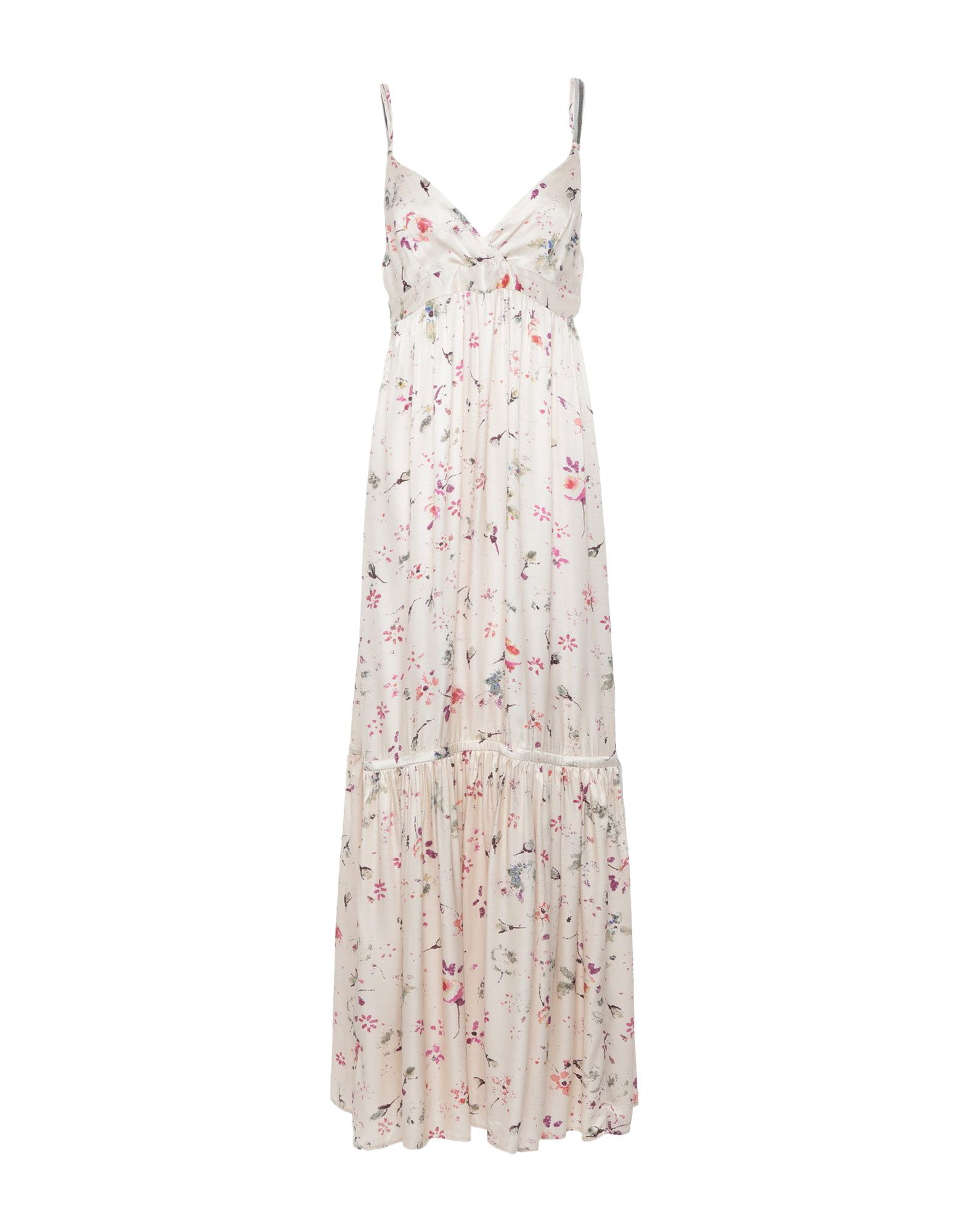 Manila Grace Long Dress In Pale Pink | ModeSens