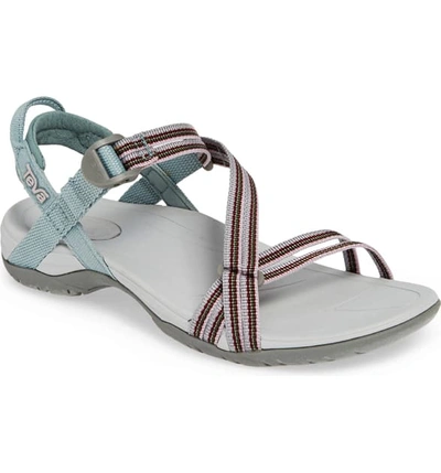 Teva Sirra Sandal In Grey Mist Fabric