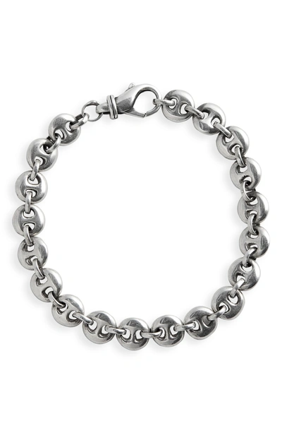 Sophie Buhai Small Circle Link Bracelet In Sterling Silver