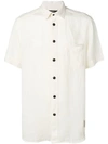 Diesel Short Sleeve Shirt In White