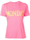 Alberta Ferretti Monday Print T-shirt - Pink