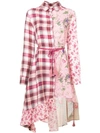 Anjuna Patch Print Dress In Pink