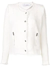 Iro Agnette Tweed Jacket In White