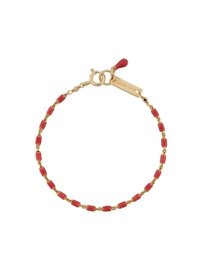 Isabel Marant Casablanca Bracelet In Red