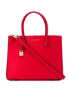 Michael Michael Kors Mercer Bag In Red