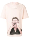 Ih Nom Uh Nit David Bowie Print T In Pink