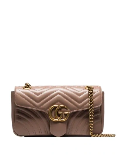 Gucci Beige Marmont Quilted In Neutrals