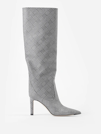 Jimmy Choo Boots In Silver