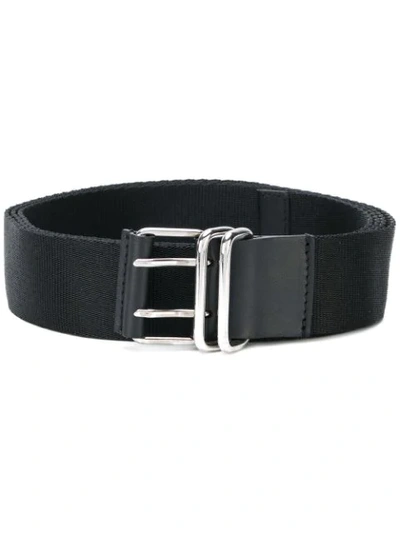 Givenchy Logo Printed Belt In Black