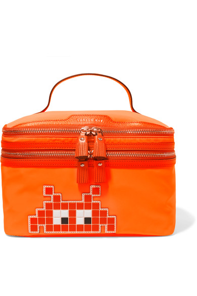 Download Anya Hindmarch Vanity Kit Leather-trimmed Cosmetics Case ...