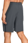 Under Armour Qualifier Technical Athletic Shorts In Grey