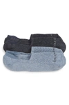 Cole Haan 2-pack Casual Cushion No-show Socks In Blue