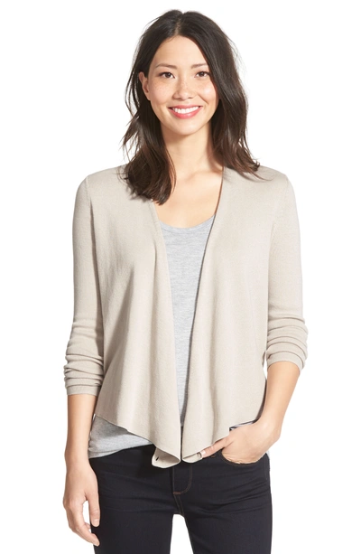 Nic + Zoe Four-way Cardigan In Silver Cloud