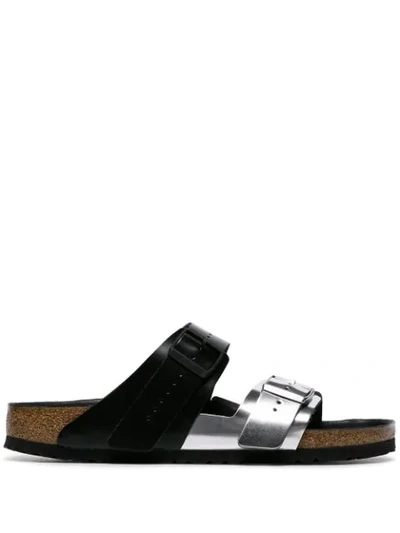 Rick Owens X Birkenstock Arizona Leather Sandals In Black