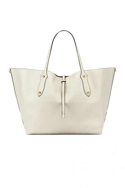 Annabel Ingall Large Isabella Tote In White. In Mist