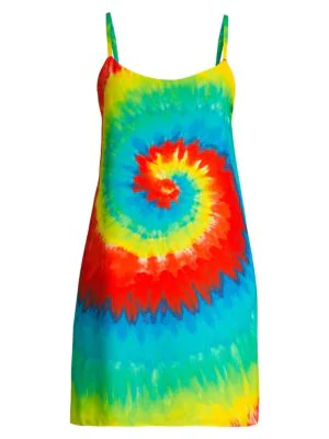 alice and olivia tie dye dress