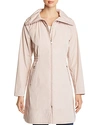 Cole Haan Packable Raincoat In Canyon Rose