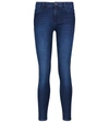 Ag Legging Ankle Mid-rise Skinny Jeans In Concord