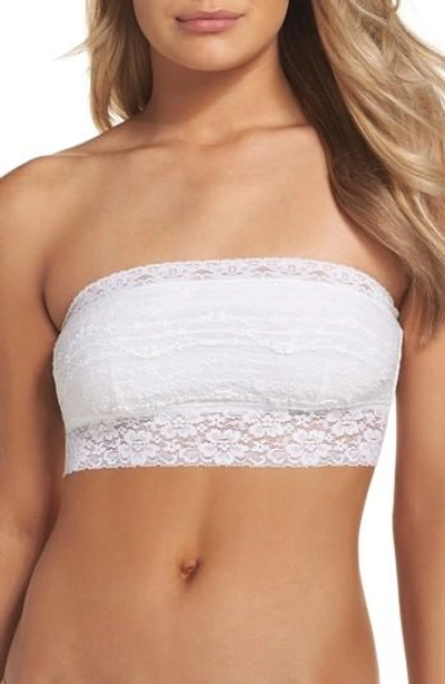 Free People Intimately Fp Lace Bandeau Bralette In White