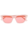 Acne Studios Ingridh Cat Eye Sunglasses In Pink