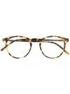 Mykita Tortoiseshell-effect Glasses In Brown