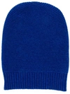 N•peal Knitted Beanie In Blue