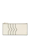 Valextra Flat Cardholder Wallet In Neutrals