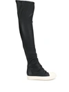 Rick Owens Stocking Sneakers - Black