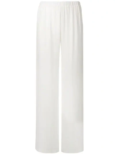 Gentry Portofino Loose-fit Trousers In White