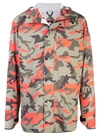 Canada Goose Fire Camouflage Print Jacket In Green