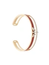 Anapsara Dragonfly Band Bracelet In Yellow Gold