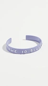 Marc Jacobs The Id Bracelet In Light Purple