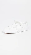 Madewell Sidewalk Low-top Sneakers In Pale Parchment