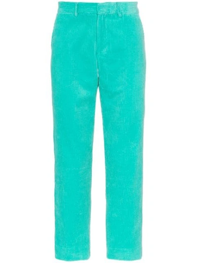 Ashley Williams Corduroy Trousers In Blue