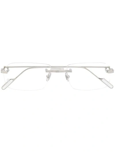 Cartier Ct0162o Glasses In Silver