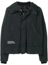 Colmar A.g.e. By Shayne Oliver Embroidered Text Windbreaker Jacket In Black