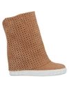Casadei Ankle Boot In Tan