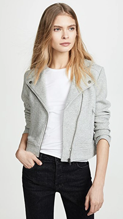 Cupcakes And Cashmere Wesley Jacket In Light Heather Grey