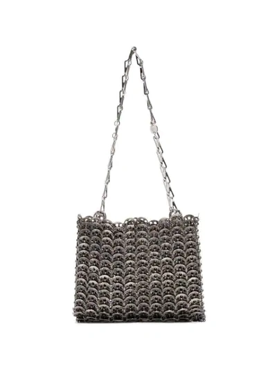 Rabanne Metallic Silver Iconic 1969 Chainmail Shoulder Bag In Metallic