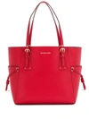 Michael Michael Kors Voyager Tote In Red