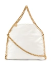 Stella Mccartney Small Falabella Tote Bag In White