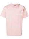 Throwback Logo Print T In Pink