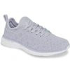 Apl Athletic Propulsion Labs Techloom Phantom Running Shoe In Faded Lavender/ White