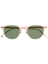 Garrett Leight Hampton Sunglasses In Pink