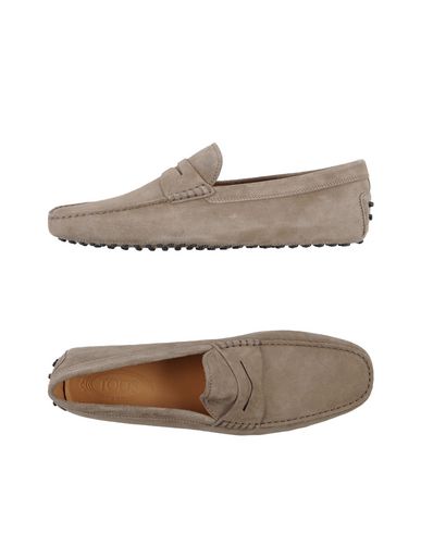 Tod's Moccasins In Dove Grey | ModeSens