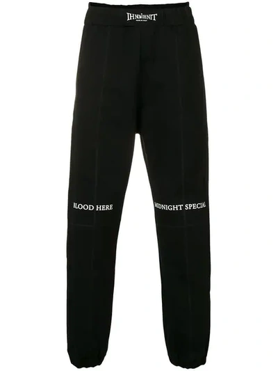Ih Nom Uh Nit Logo Track Trousers In Black