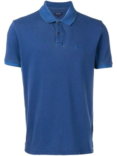 Woolrich Classic Polo Shirt In Blue